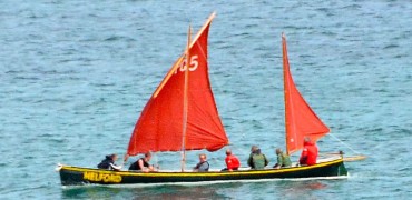 Boscastle looking for some gig sails