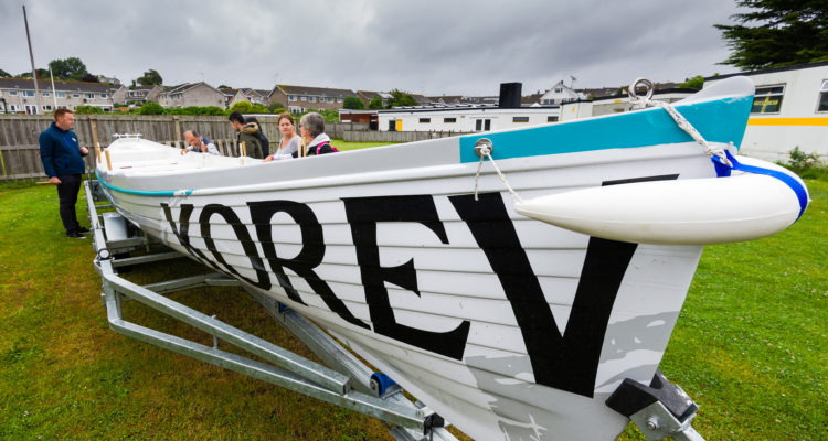 Torpoint launch of Walter Hicks Gig sponsored by Korev, St. Austell Brewery